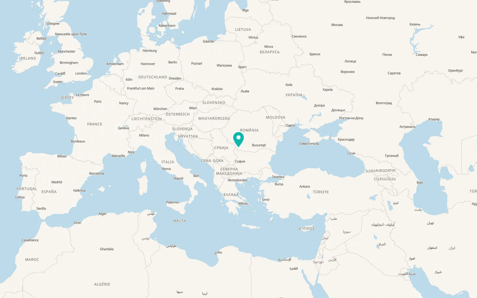 Map of Maglavit