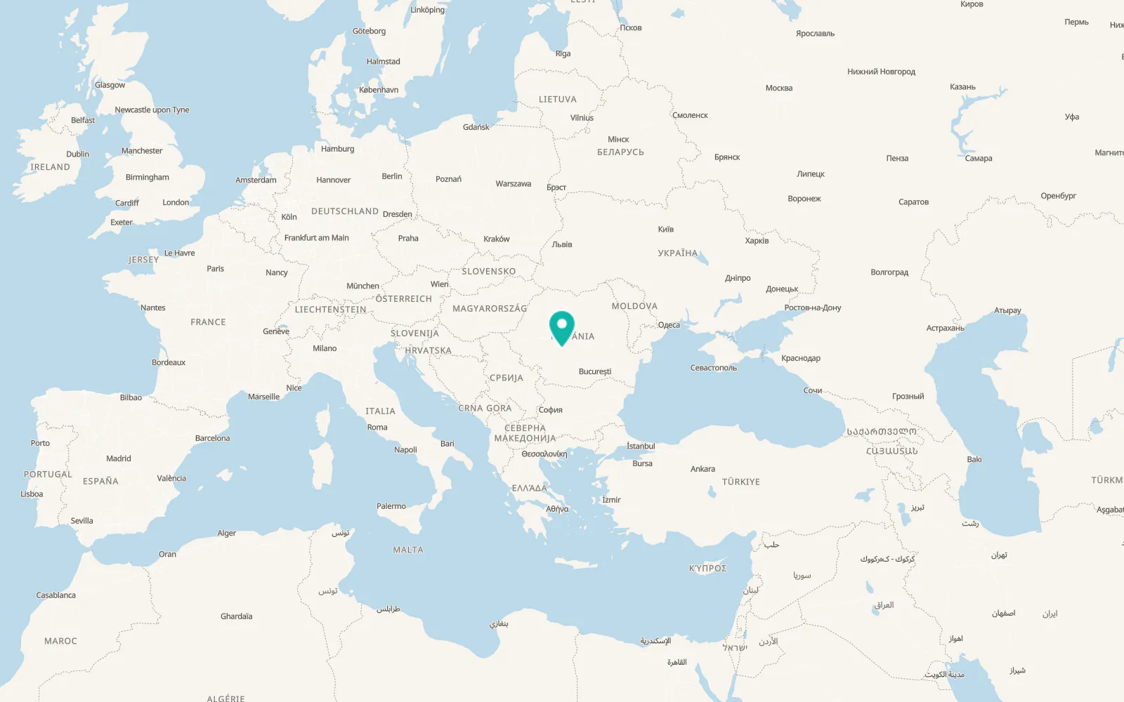 Map of Malaia