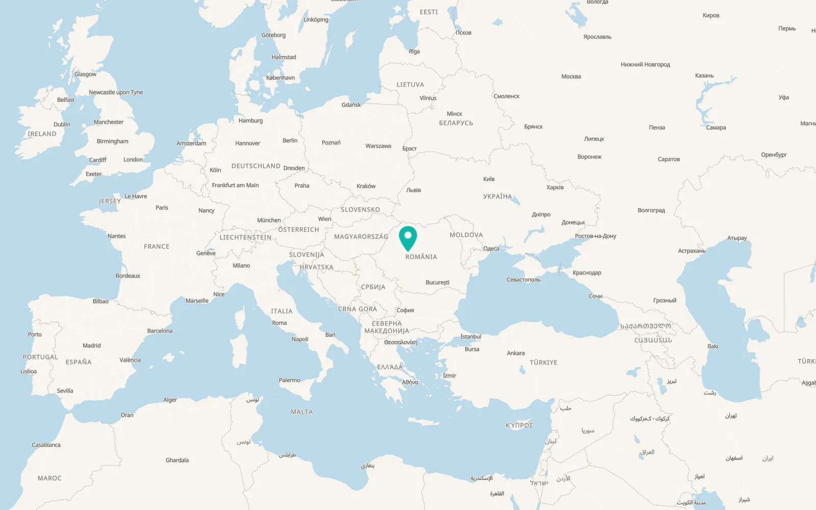 Map of Micești