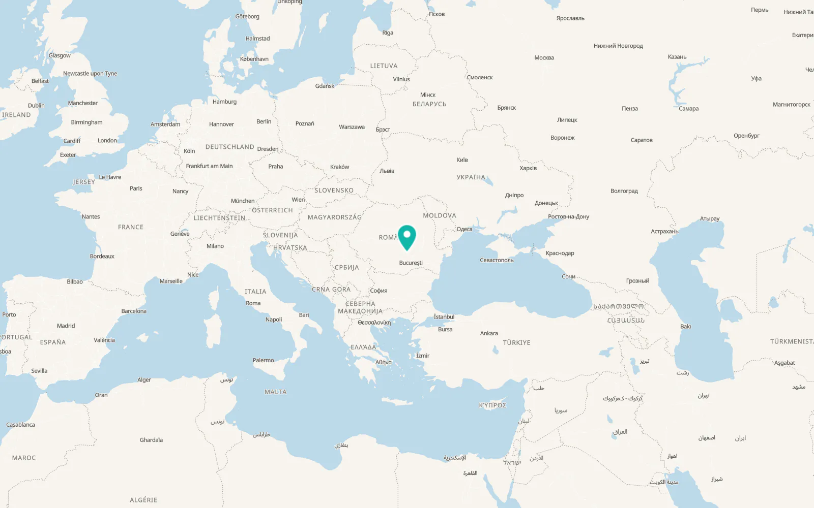 Map of Minieri