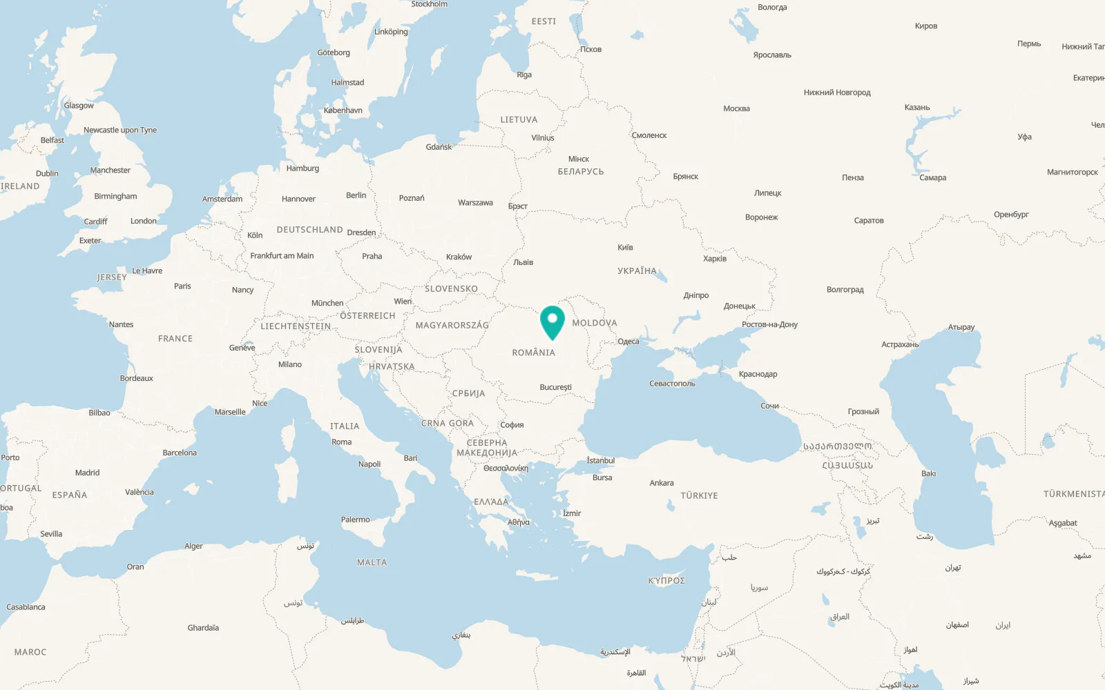 Map of Misentea