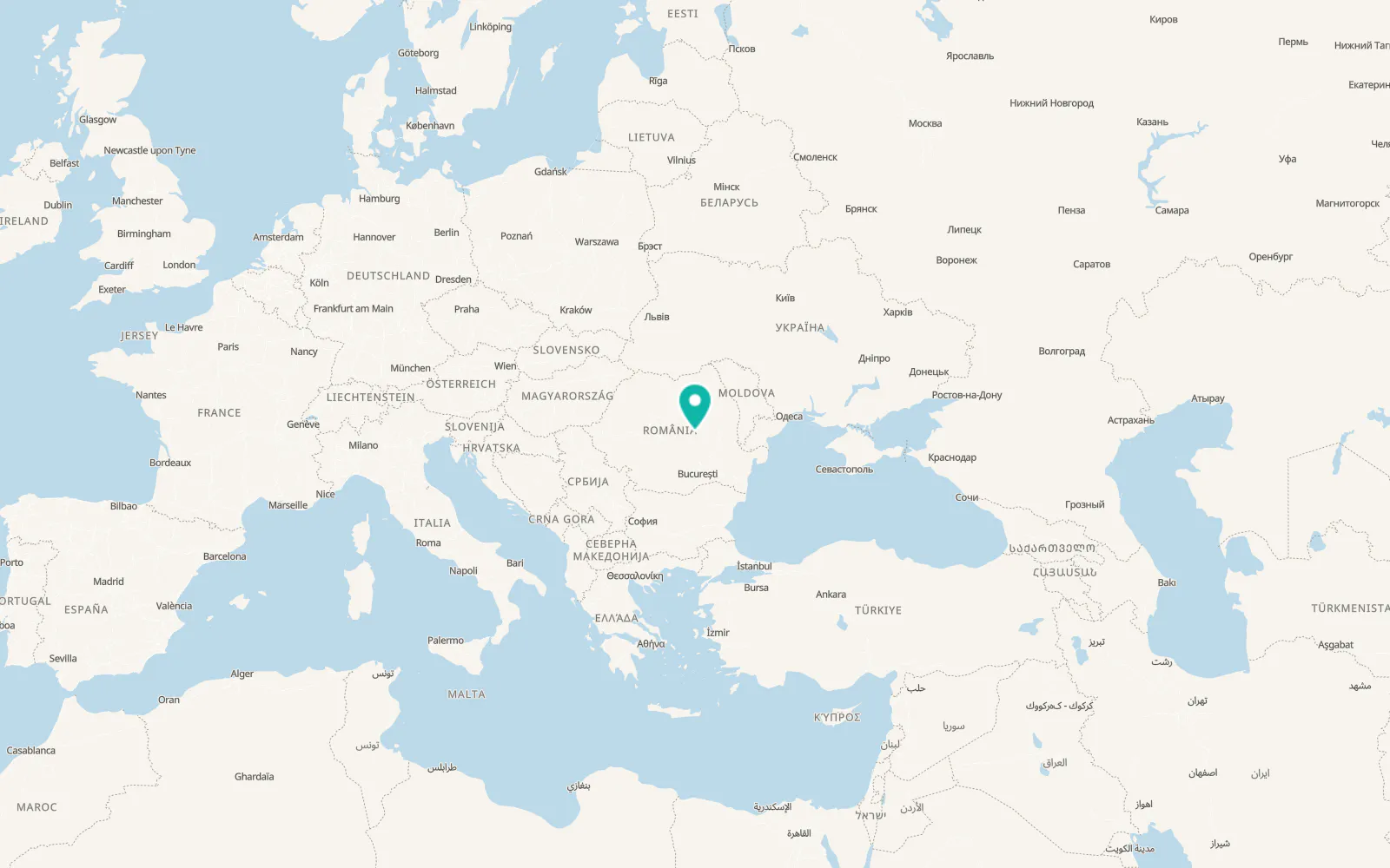Map of Moacşa