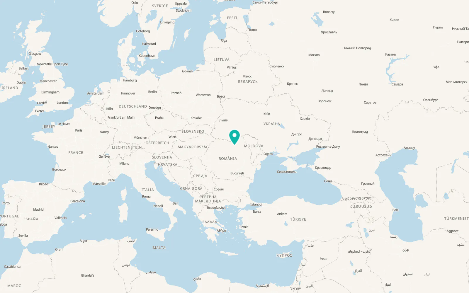 Map of Neagra