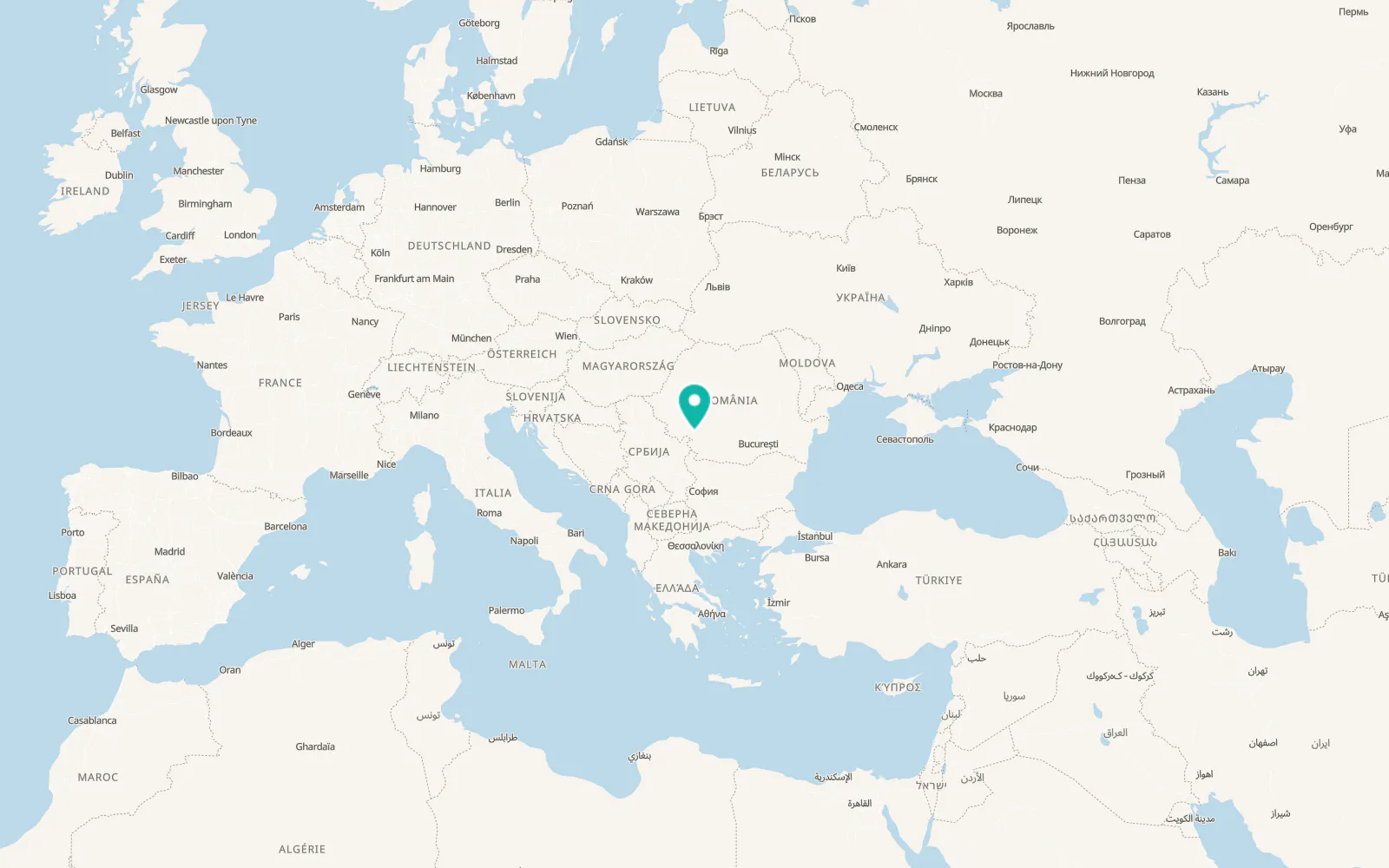 Map of Noapteșa