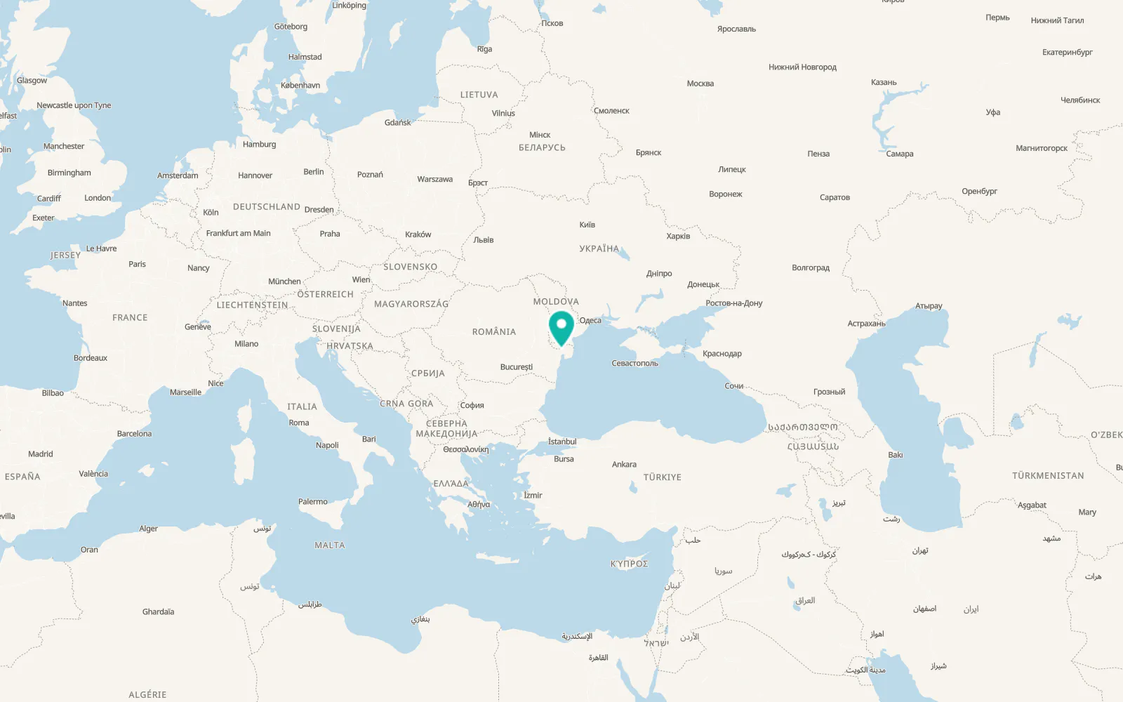 Map of Nufăru