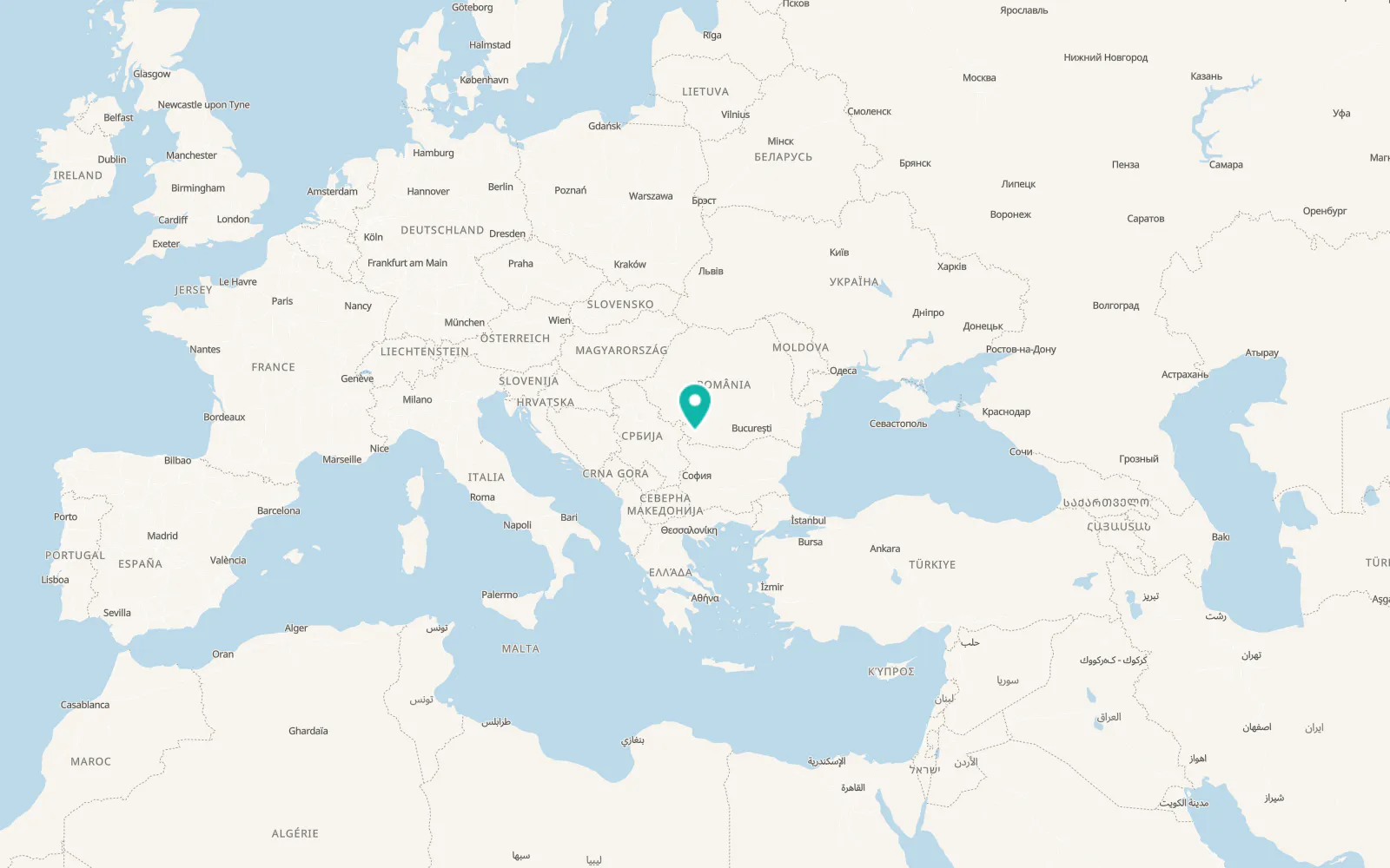Map of Orodel