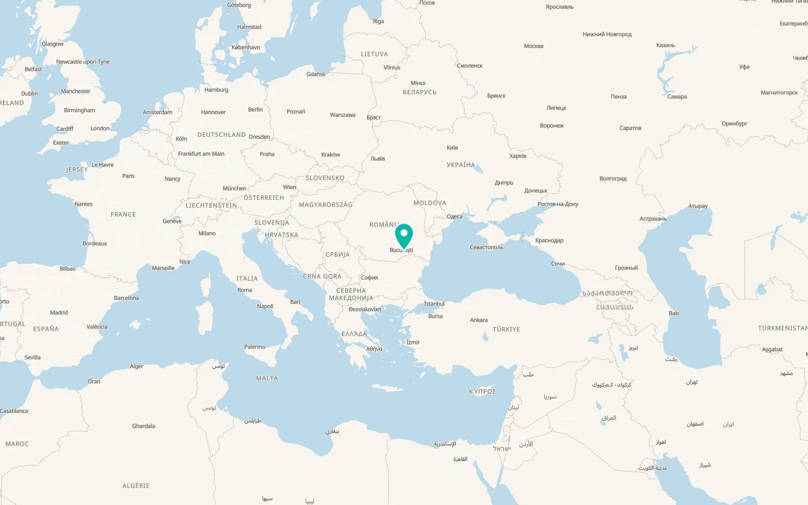 Map of Pasărea