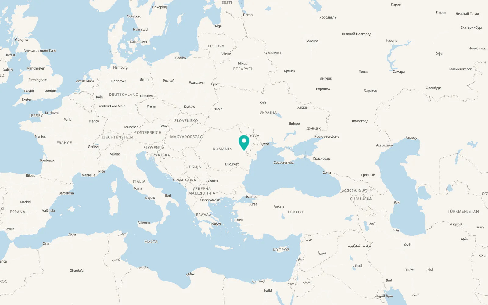 Map of Pechea