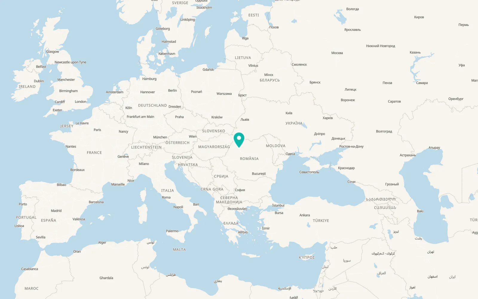Map of Petrindu