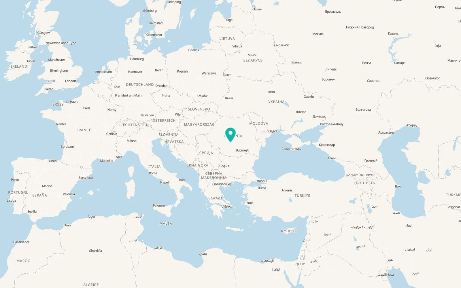 Map of Priporu