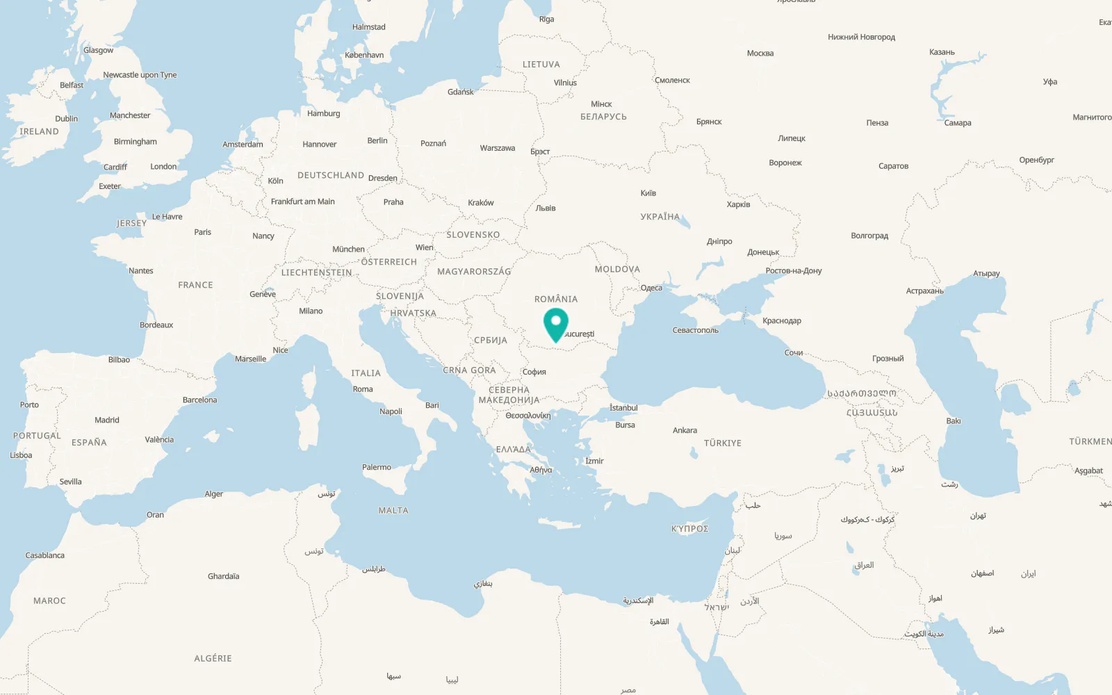 Map of Prundu