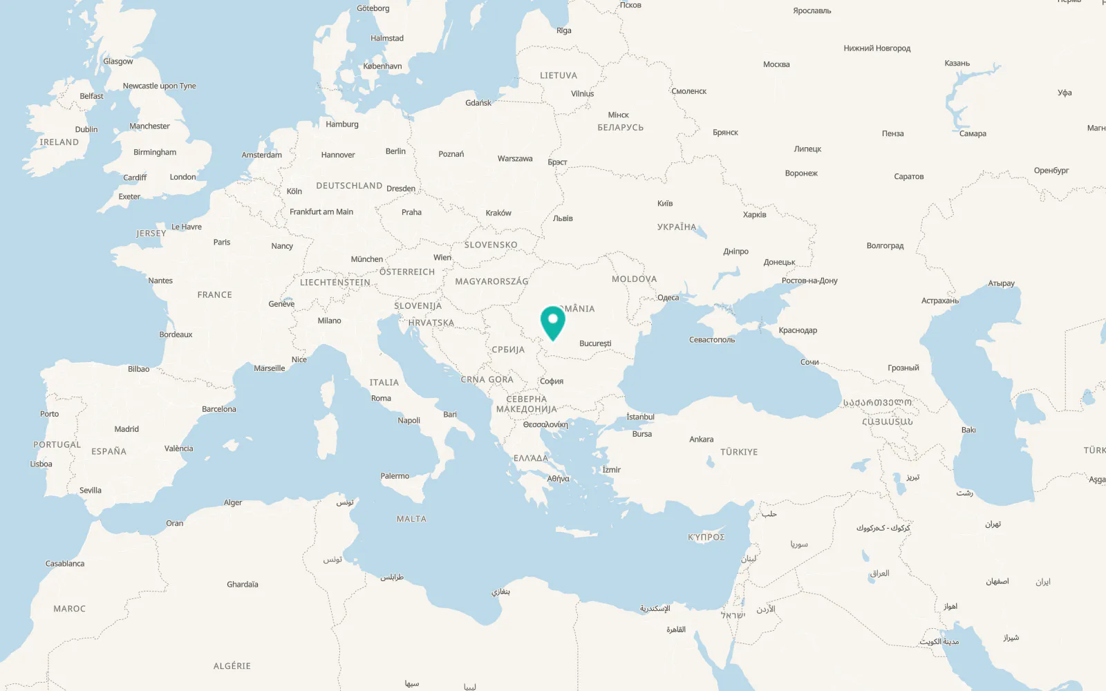Map of Răchita de Jos