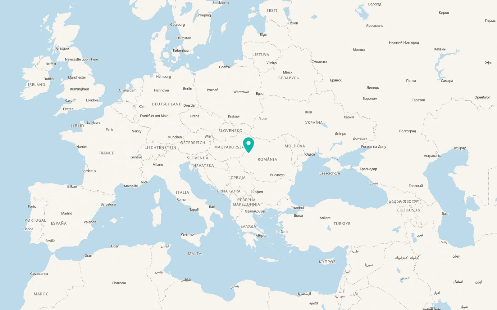 Map of Răpsig