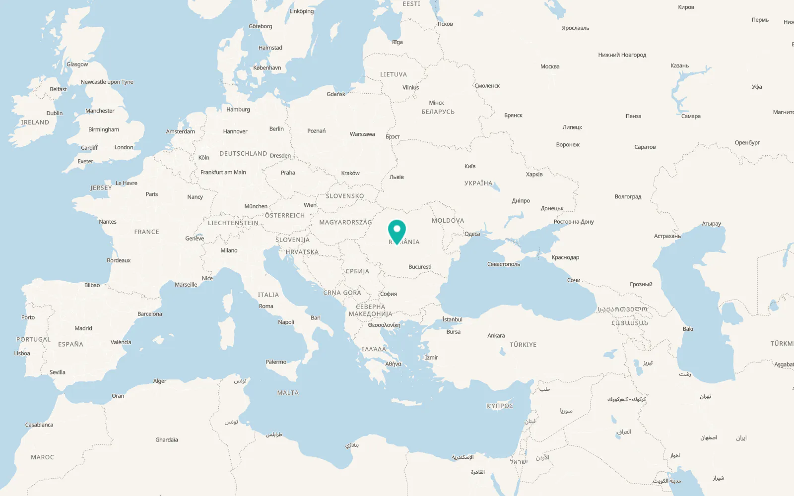 Map of Râu Sadului