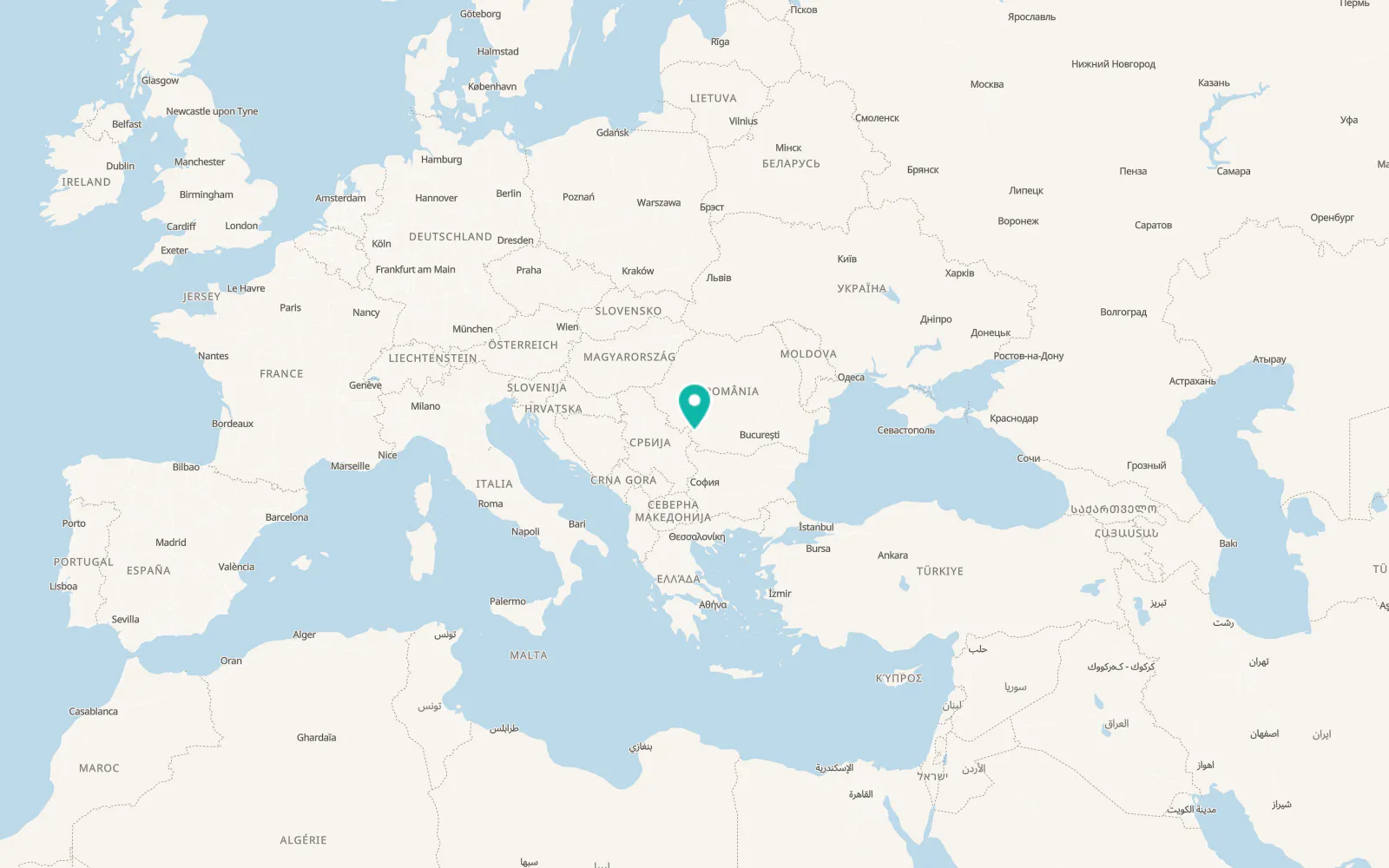 Map of Rogova