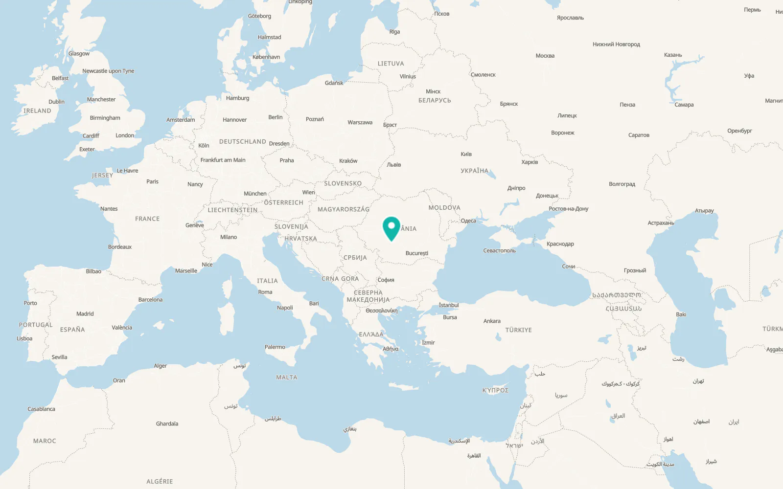 Map of Roșia