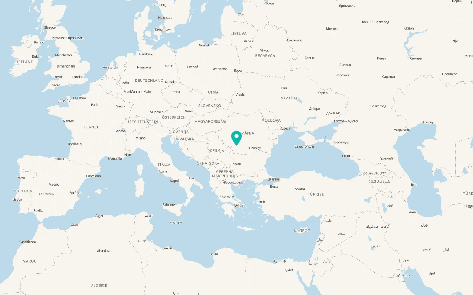 Map of Salcia