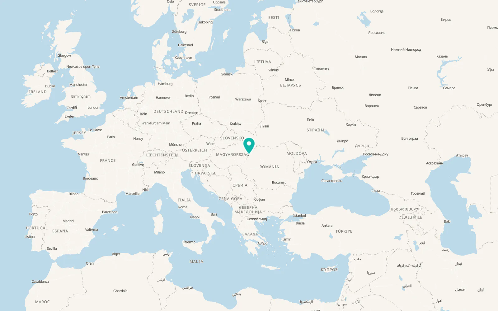 Map of Sântion