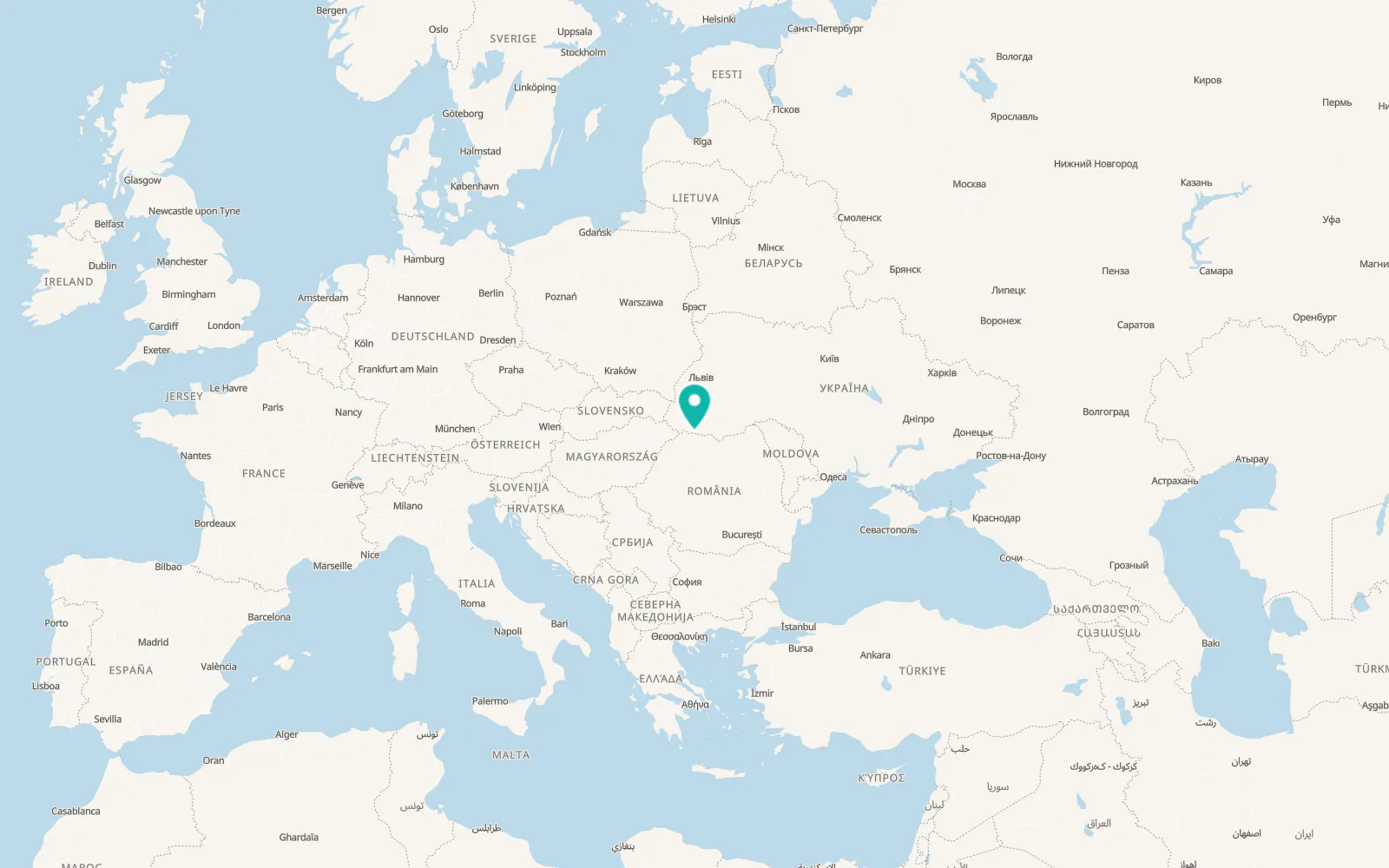 Map of Săpânţa