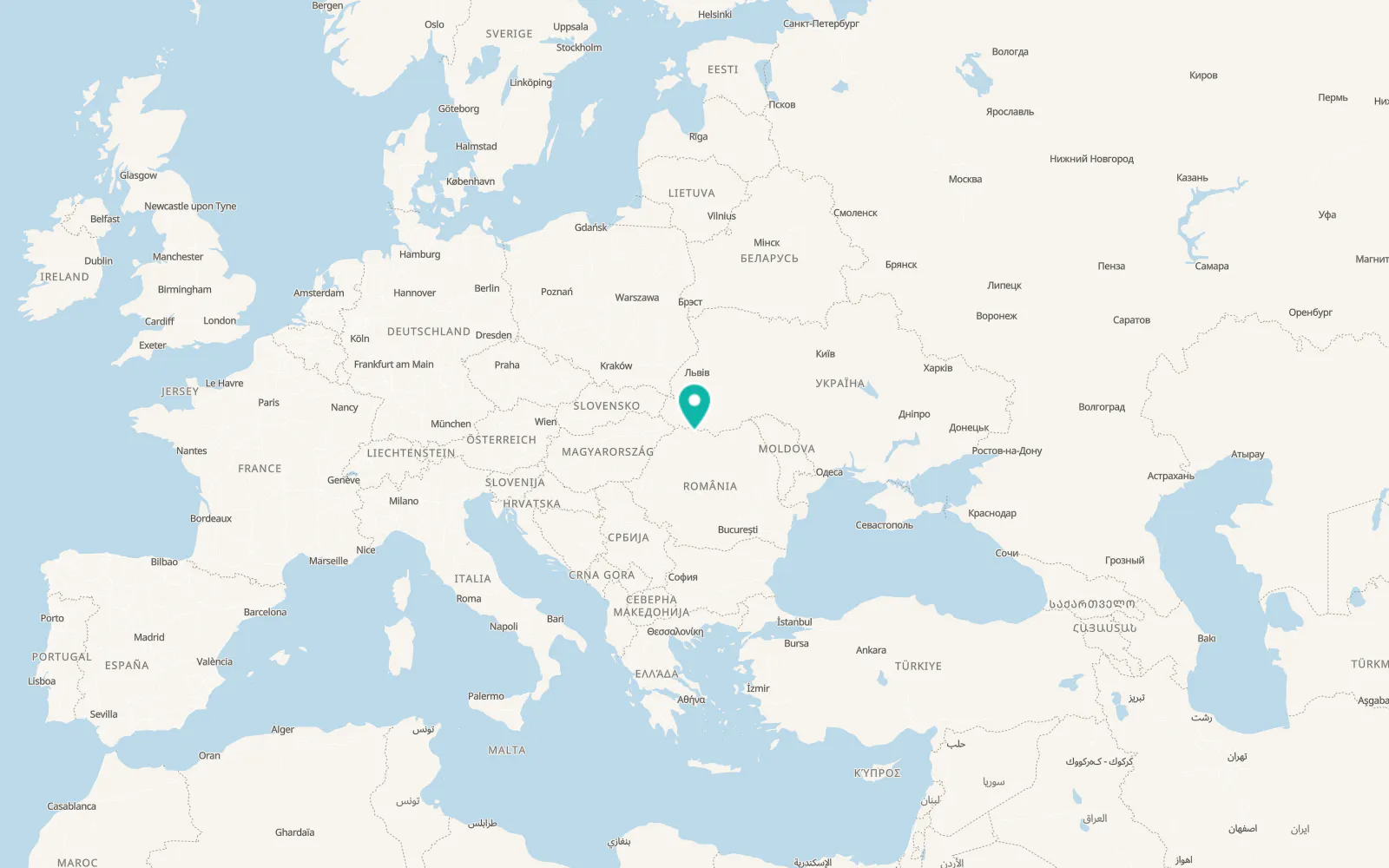 Map of Sat-Șugatag