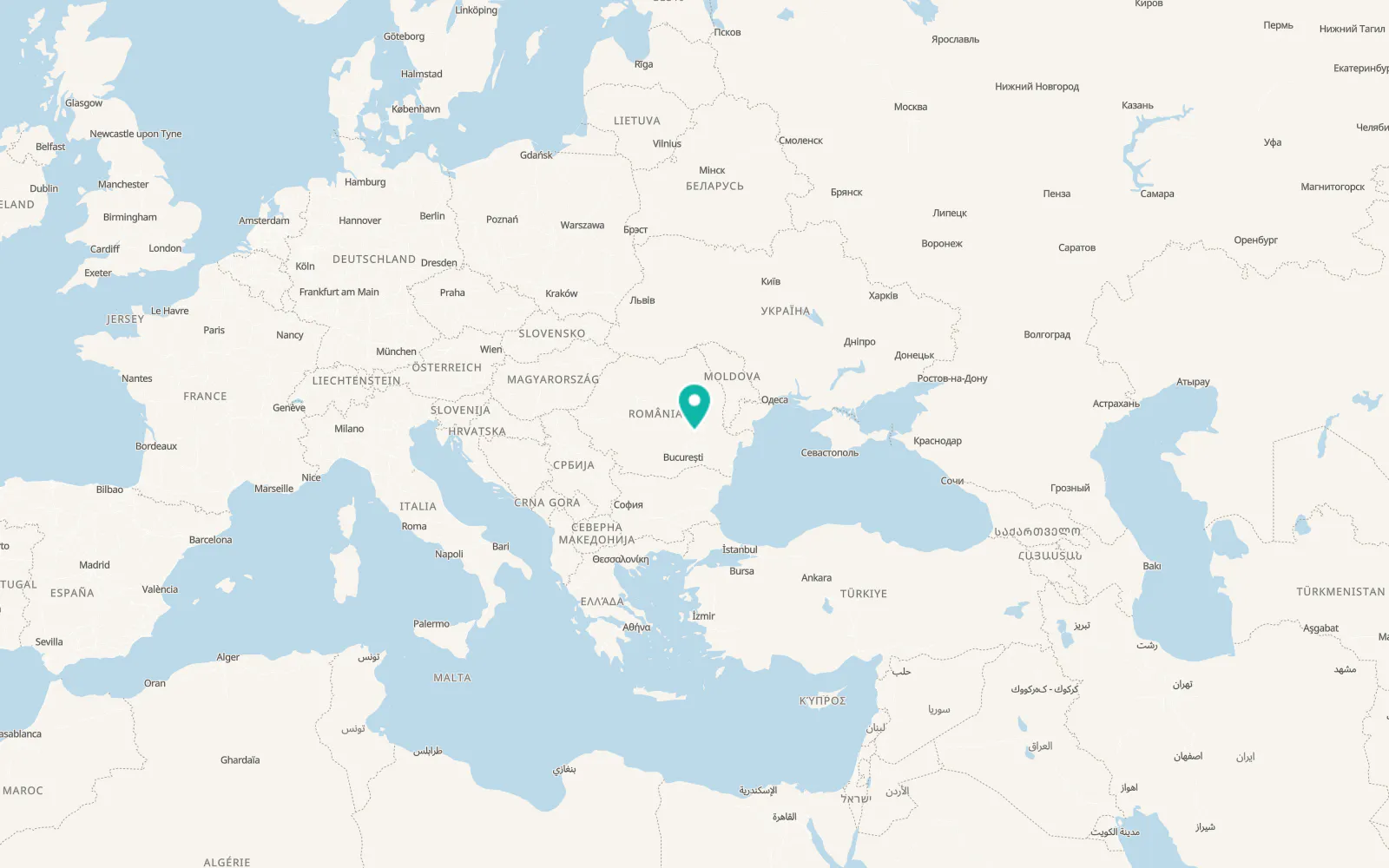 Map of Sătuc