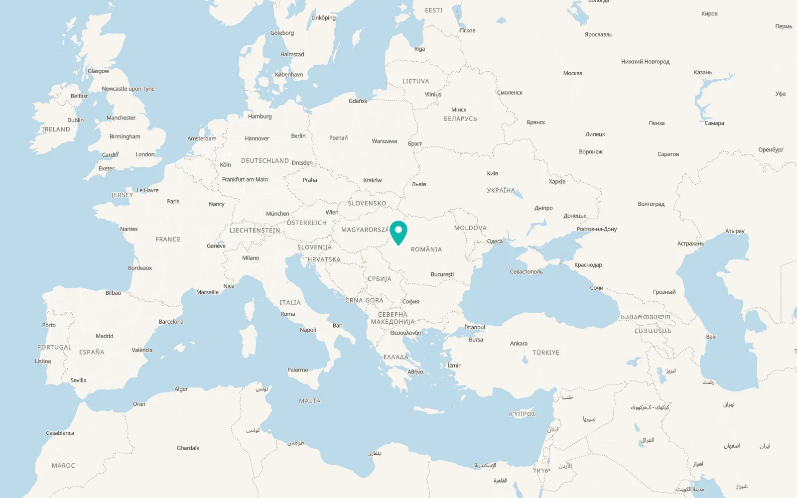 Map of Săvârşin