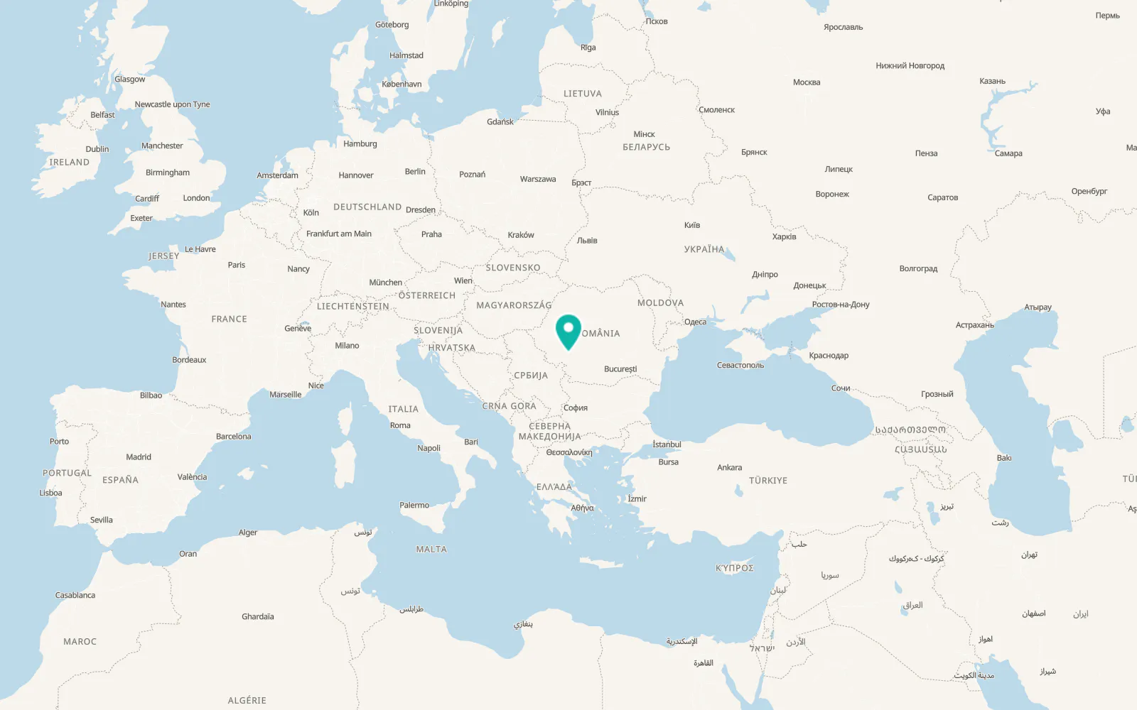 Map of Sohodol