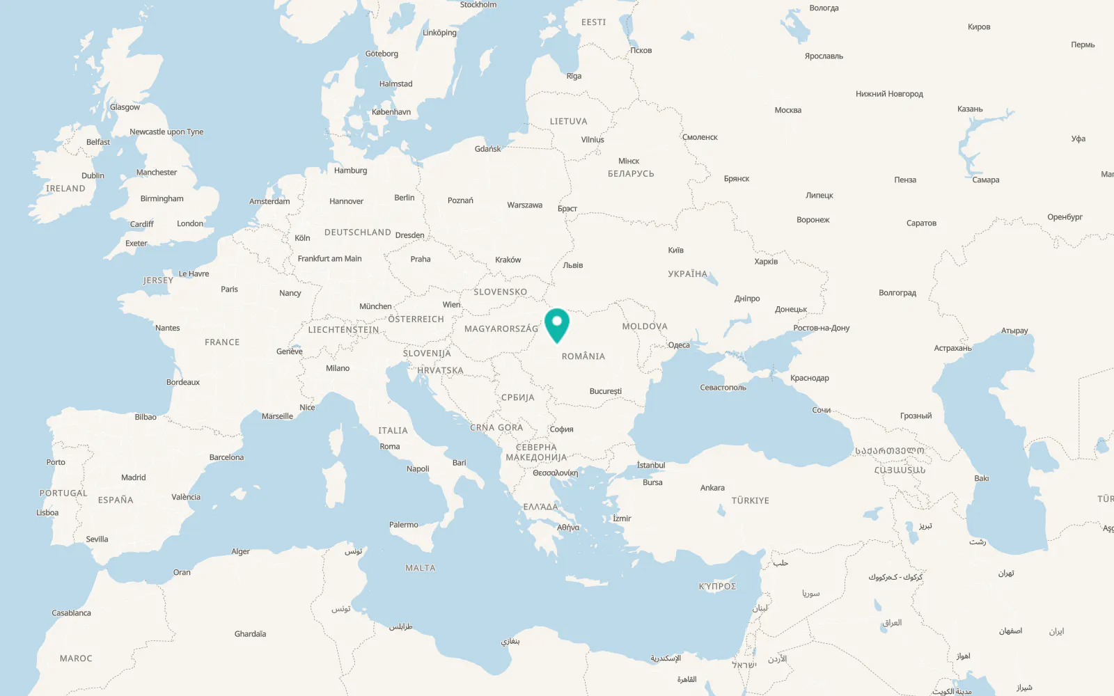 Map of Sohodol