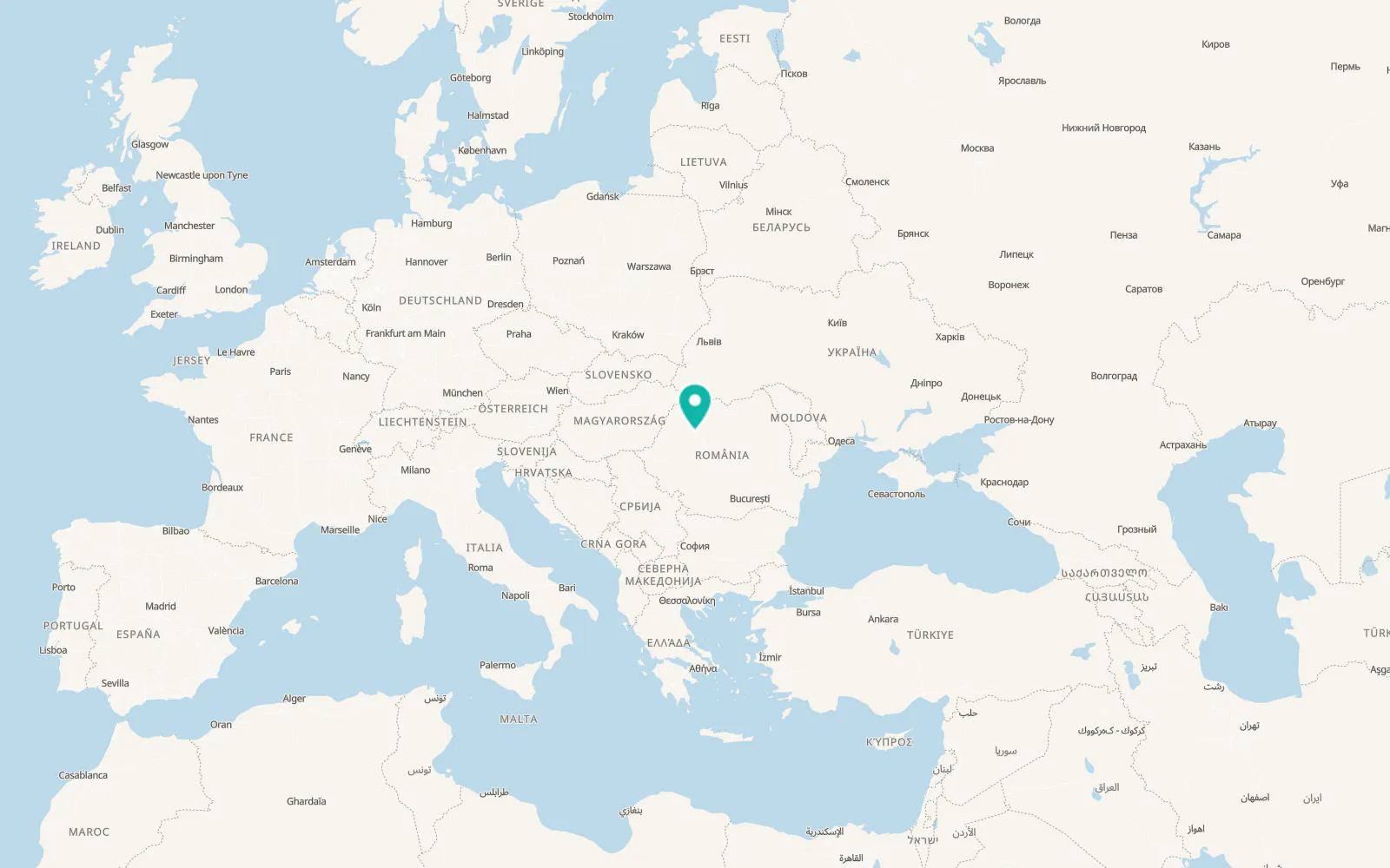 Map of Someșu Cald