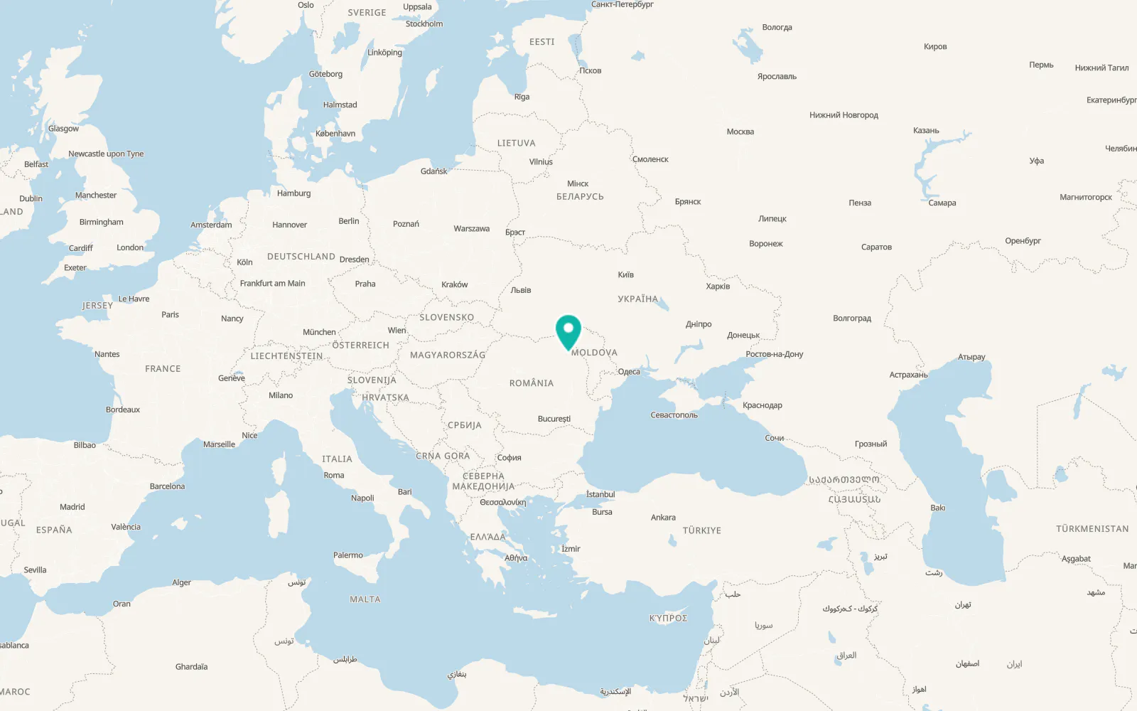 Map of Strunga