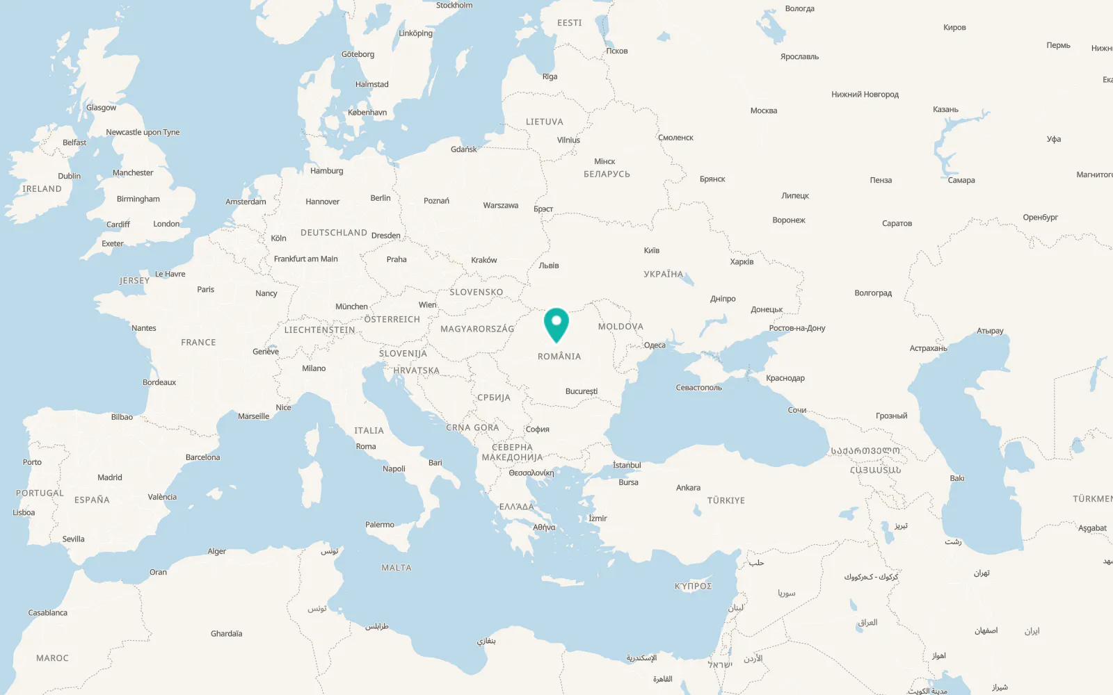 Map of Suplac