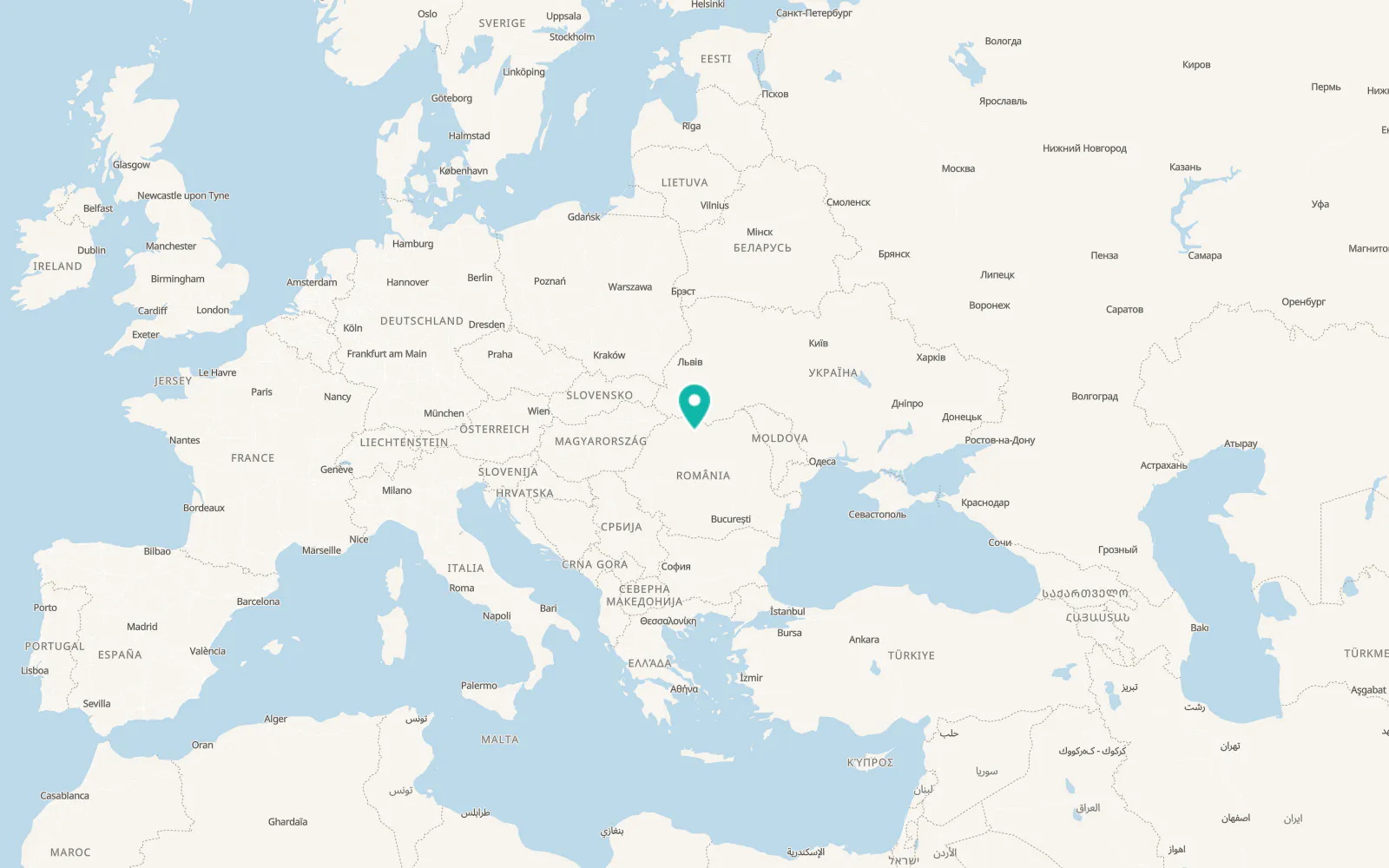 Map of Suplai