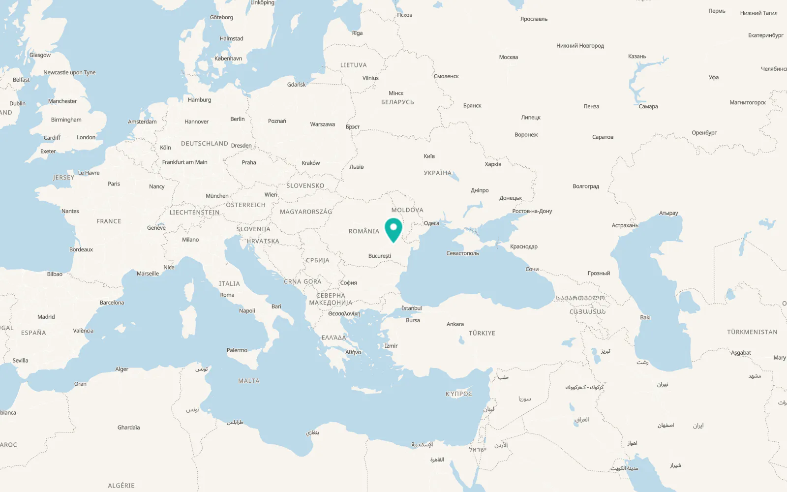 Map of Surdila-Găiseanca