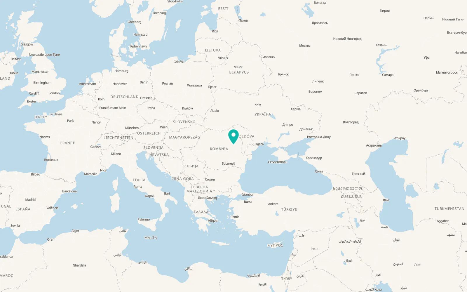 Map of Temelia