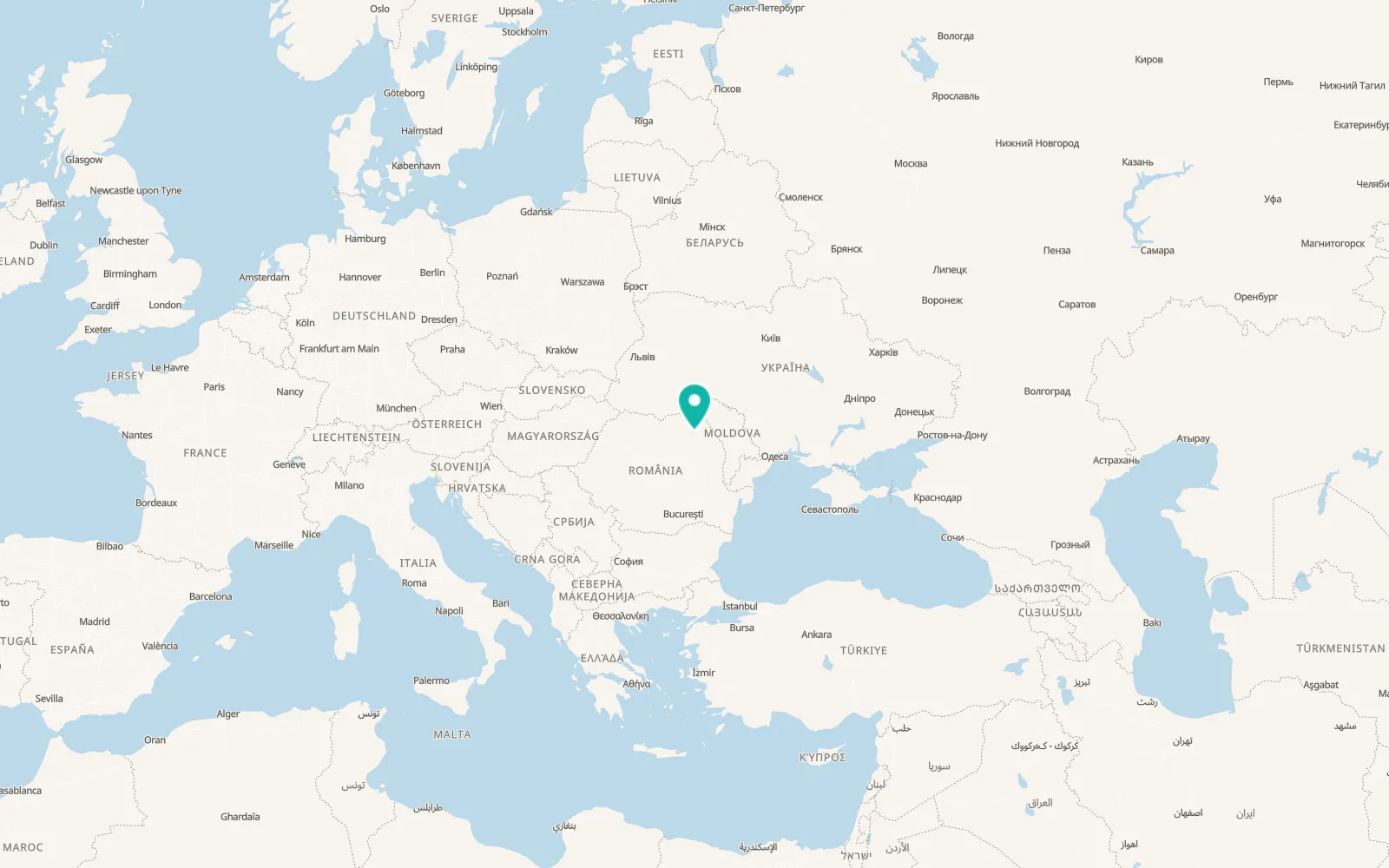 Map of Topile