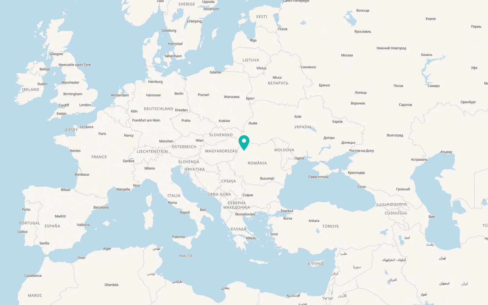 Map of Tusa