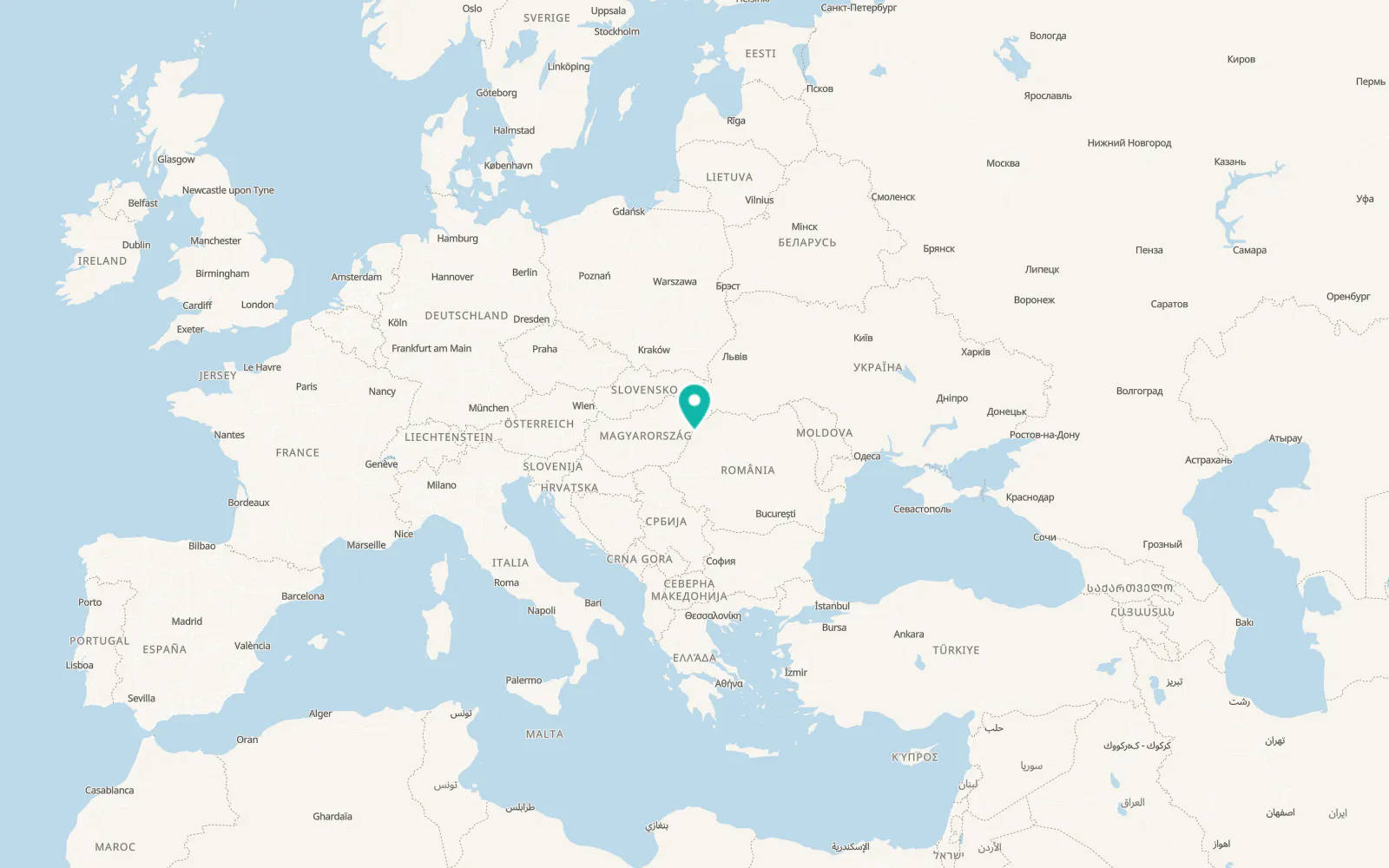 Map of Vaida