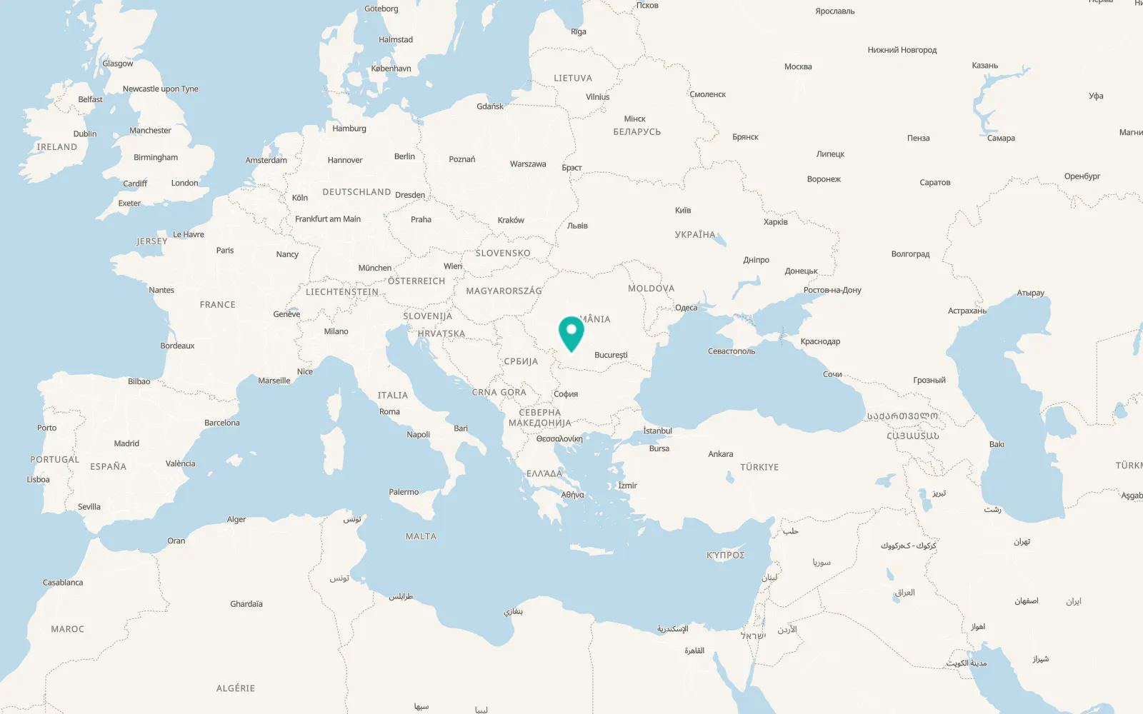 Map of Valea Lungului