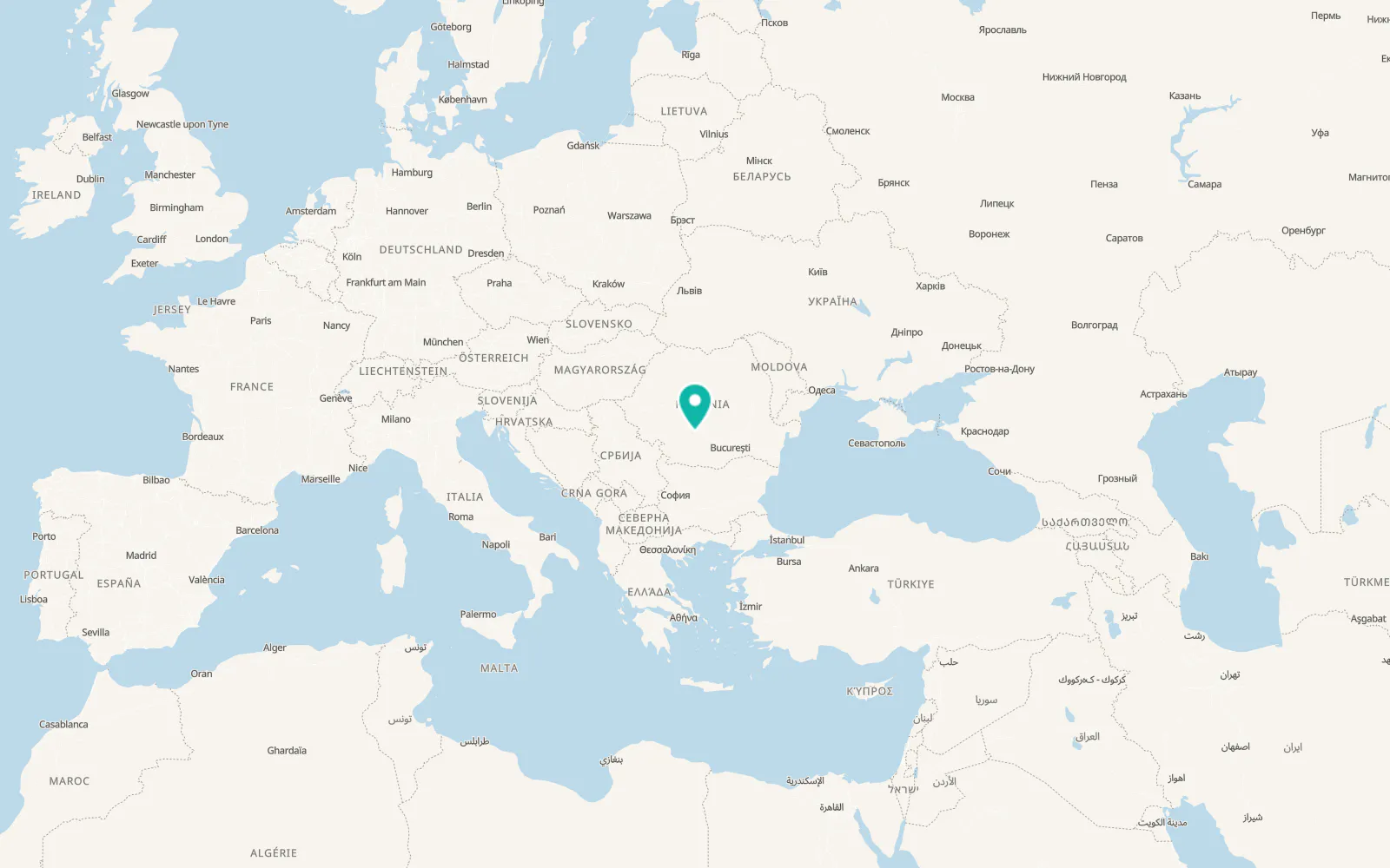 Map of Valea Râului