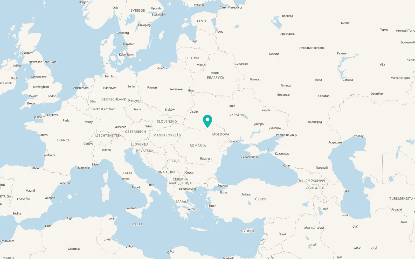 Map of Vârfu Câmpului