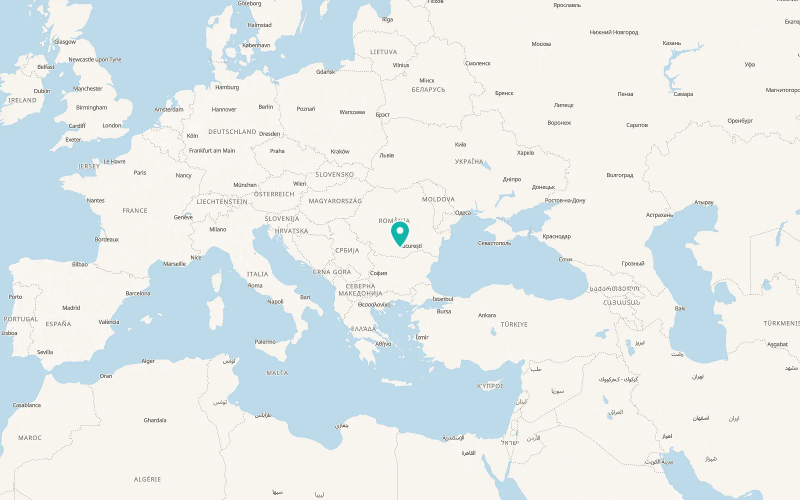 Map of Vârtoapele de Jos