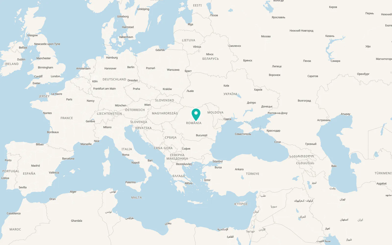 Map of Viscri