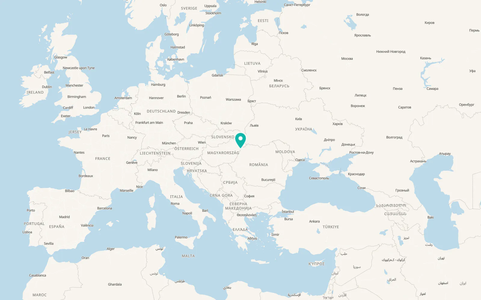 Map of Voivozi