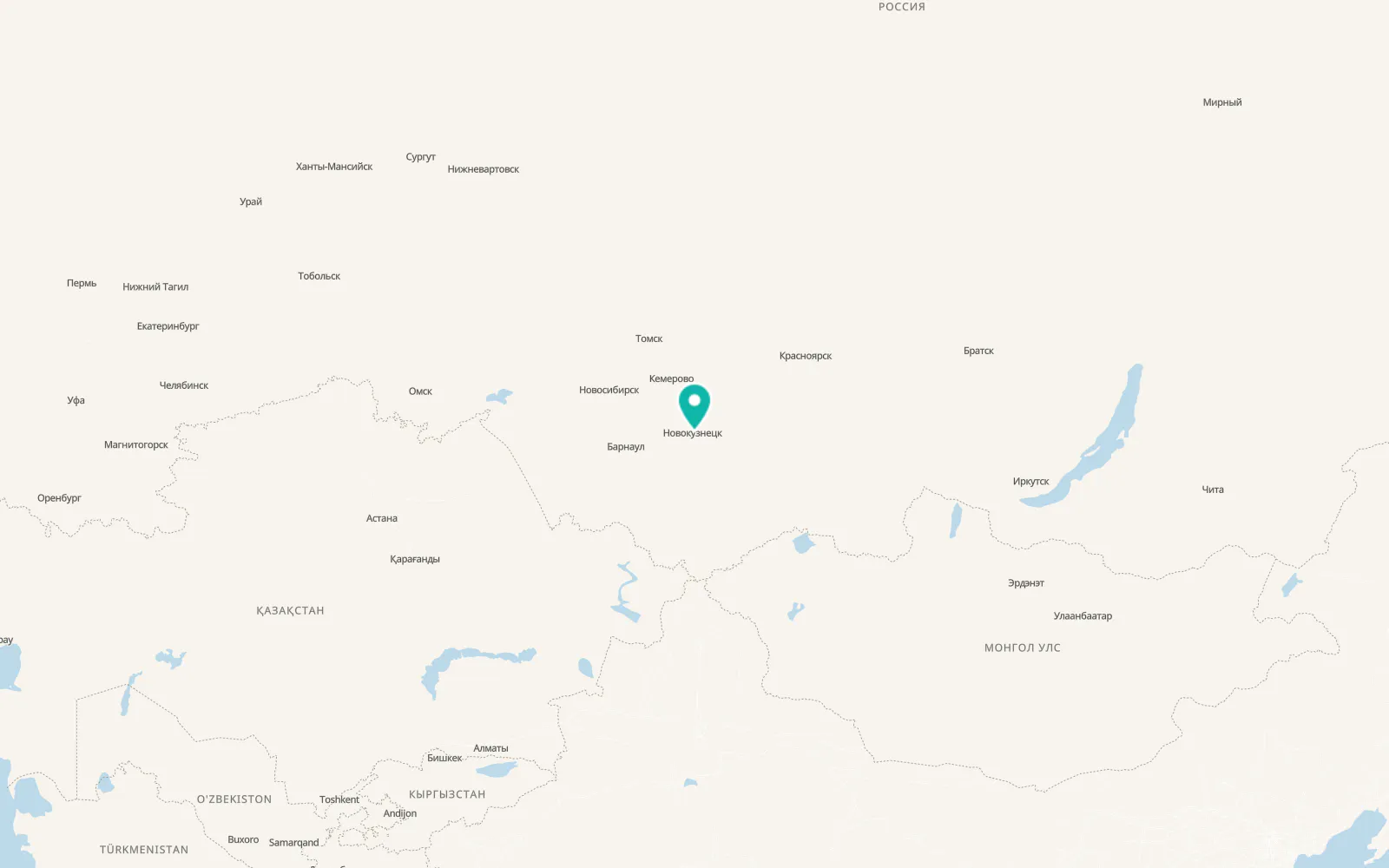 Map of Abagur