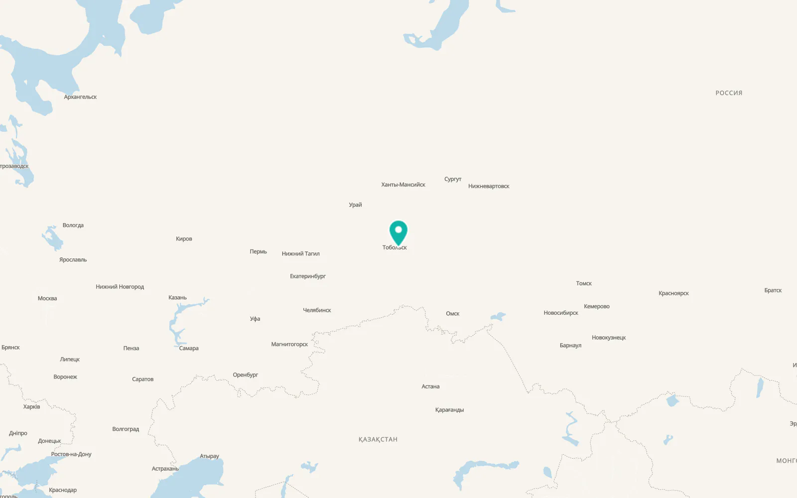 Map of Abalak