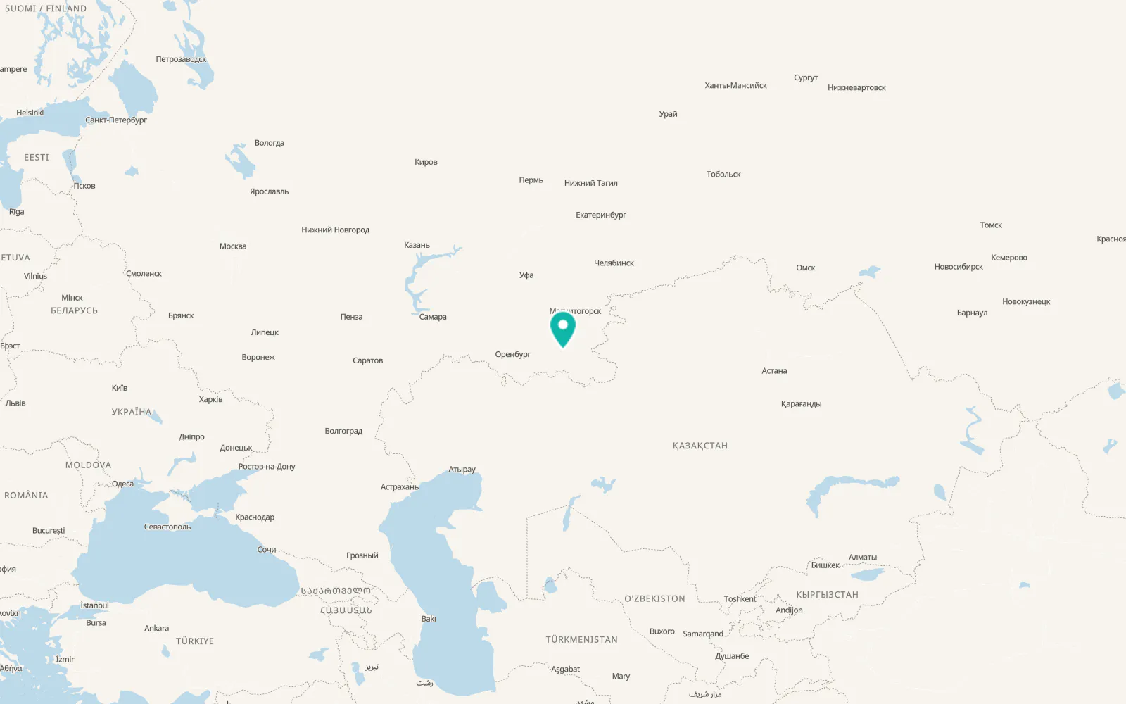 Map of Akyar