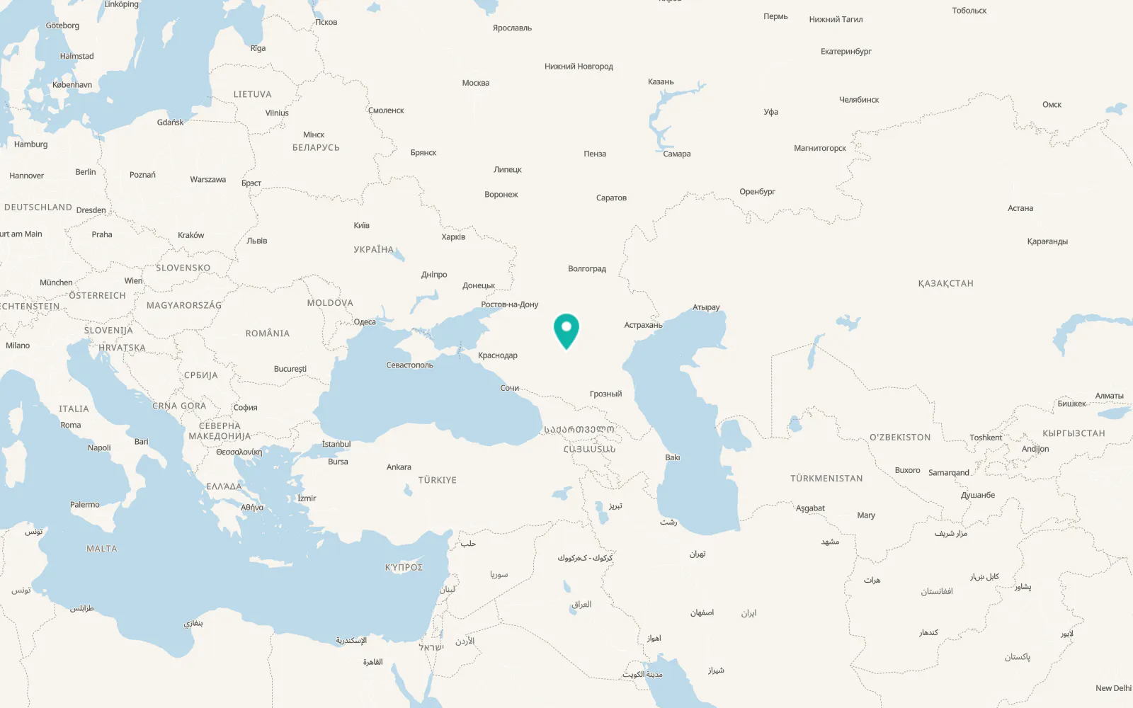 Map of Aleksandriya