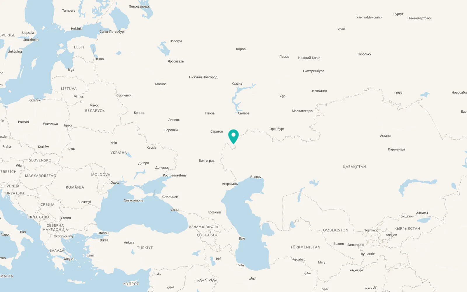 Map of Aleksandrov Gay