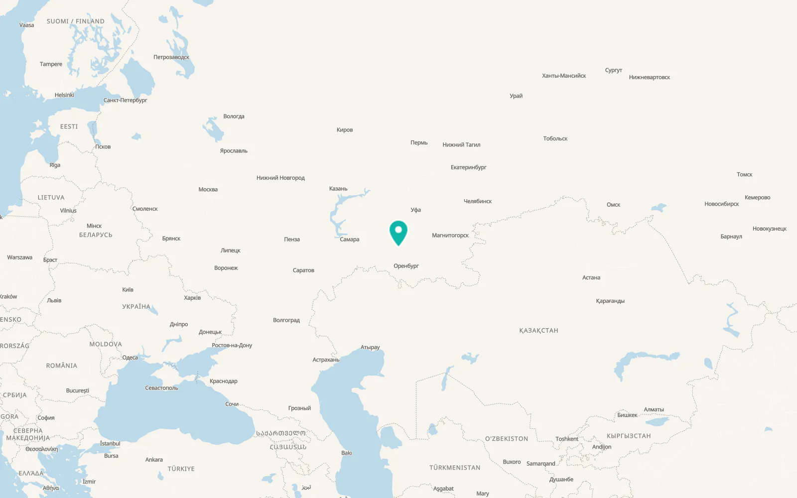 Map of Aleksandrovka