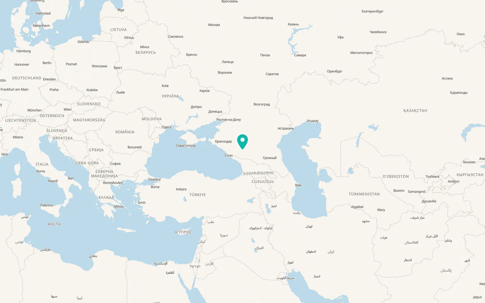 Map of Ali-Berdukovskiy